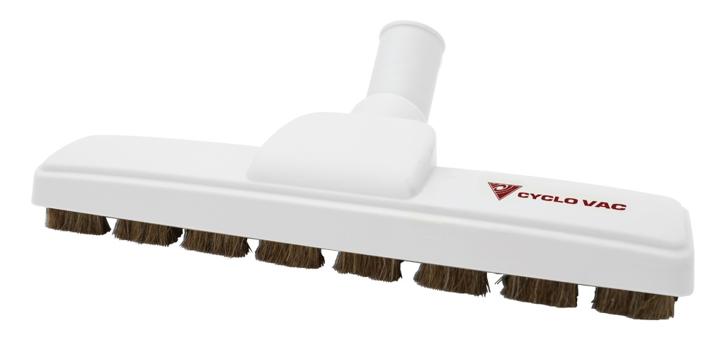 Brosse cyclovac pour sols lisse avec roulettes